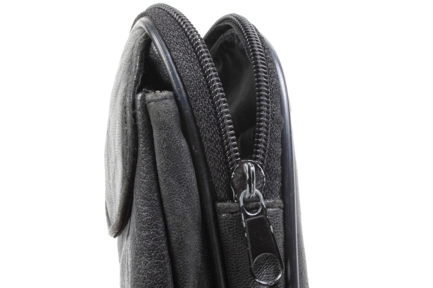 Black Leather Camera Case Point & Shoot