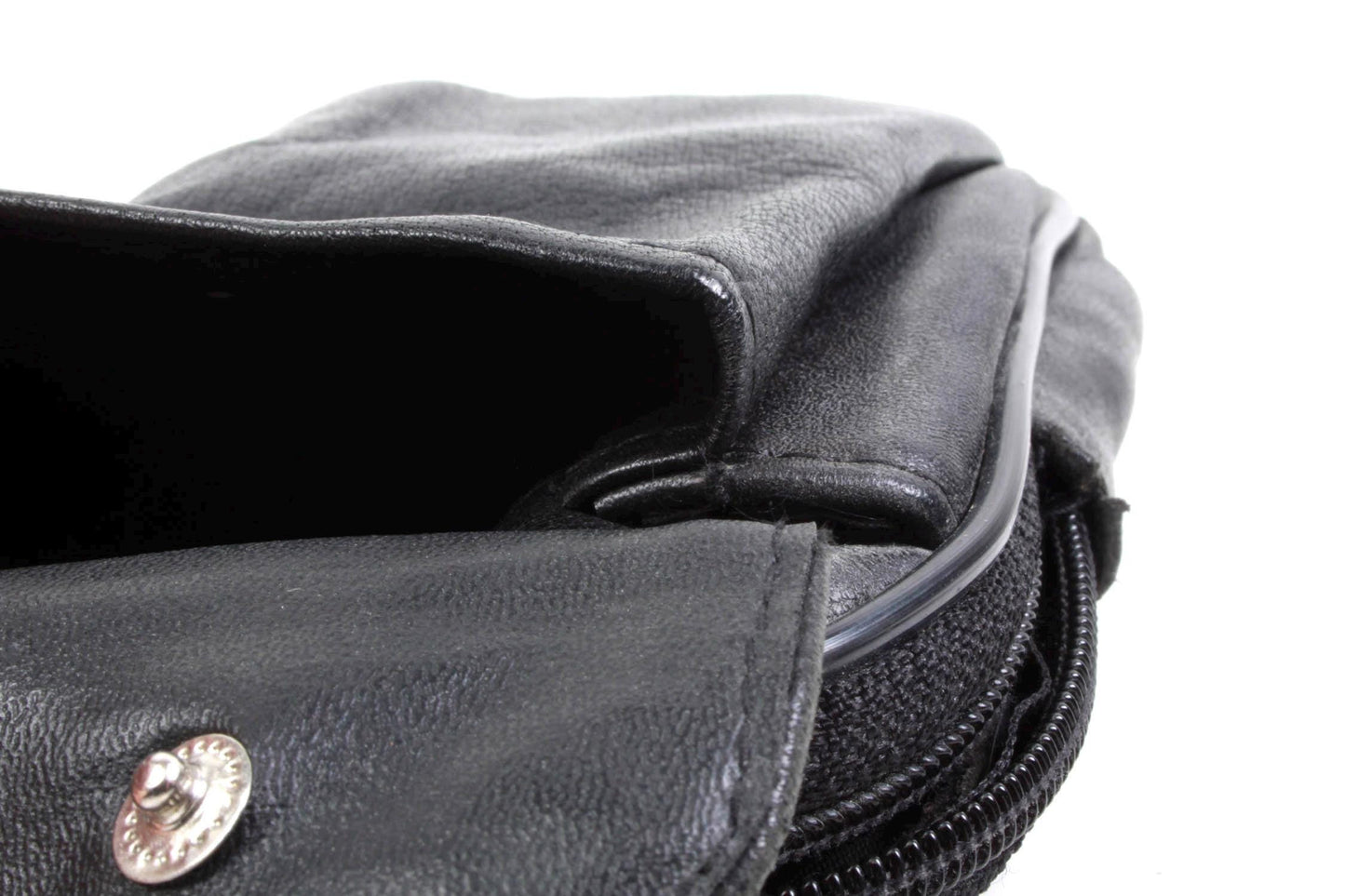 Black Leather Camera Case Point & Shoot
