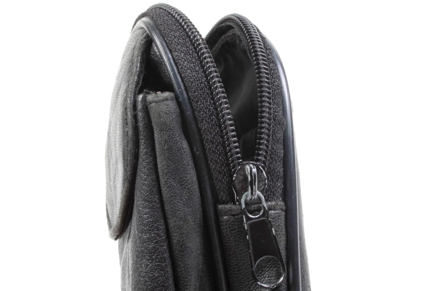 Black Leather Camera Case Point & Shoot