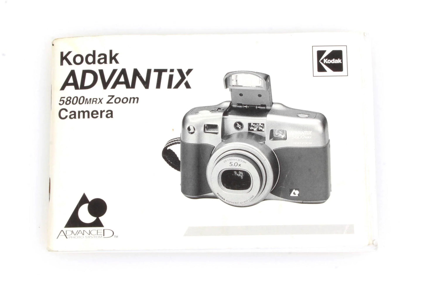 Kodak Advantix 5800MRX Zoom Camera Manual