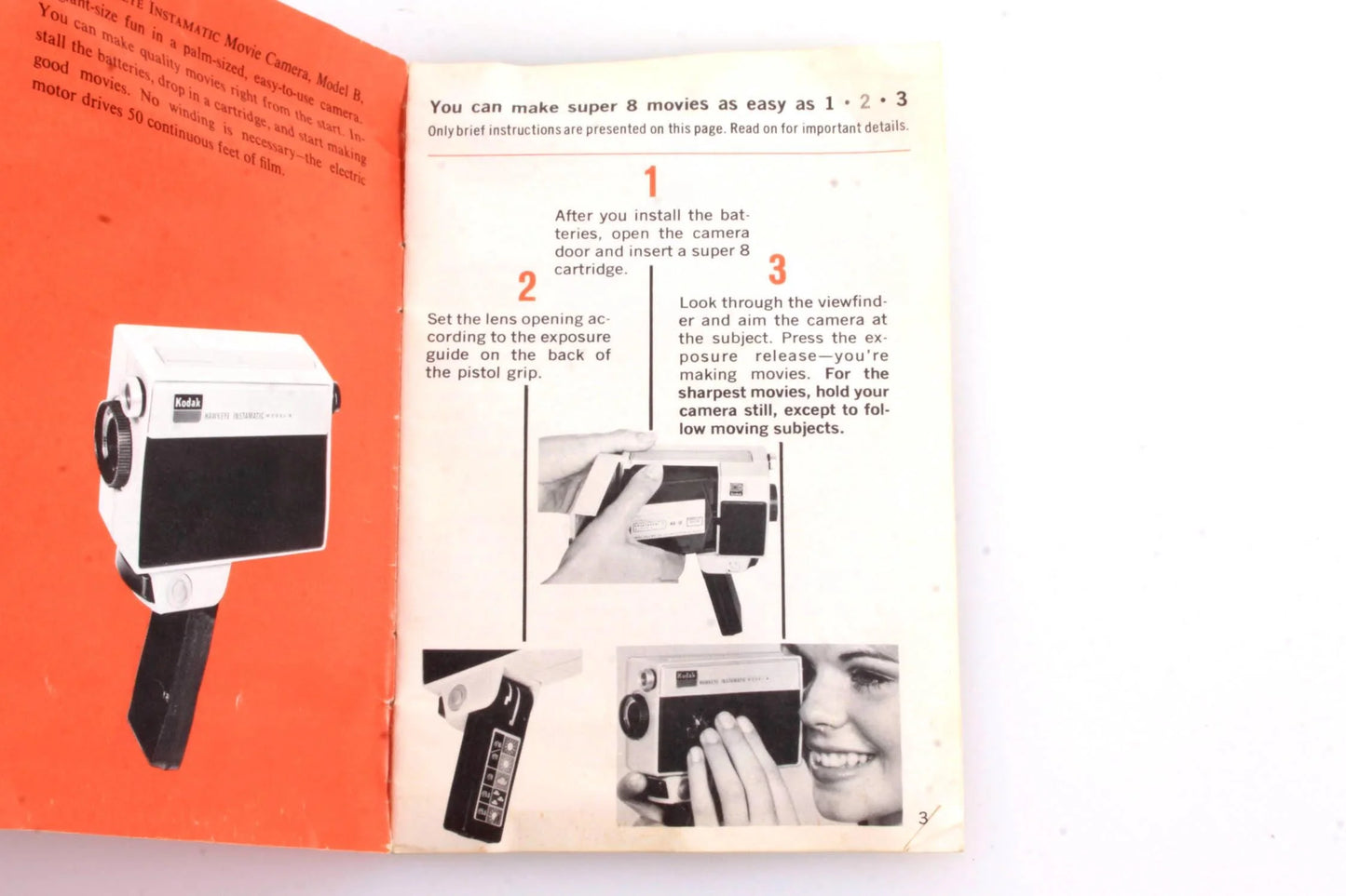 Kodak Hawkeye Movie Camera Manual