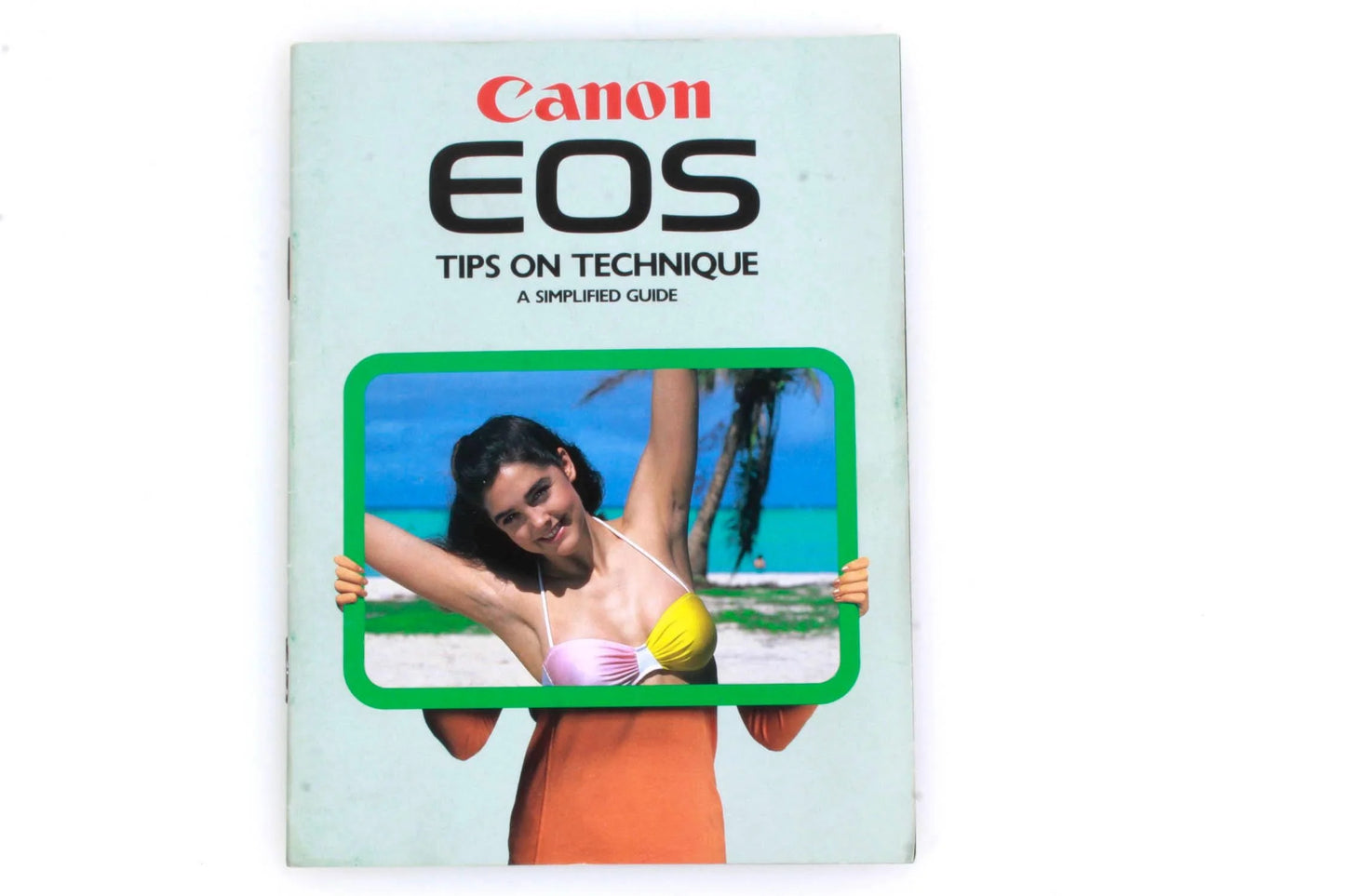 Canon EOS "Tips On Technique" Guide Booklet