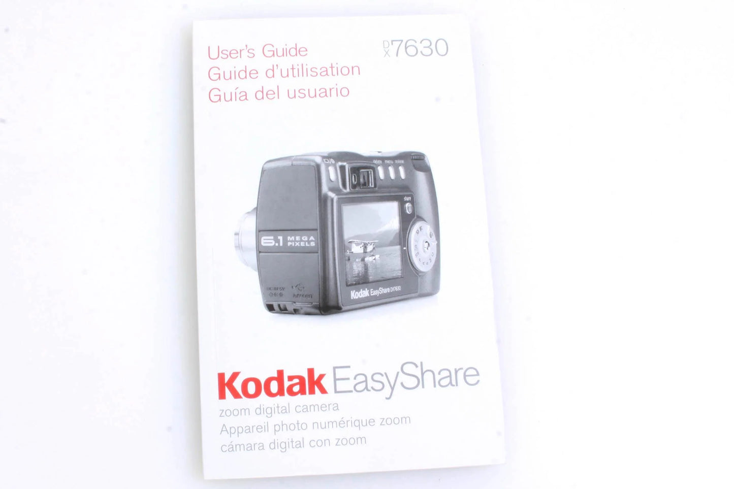 Kodak EasyShare DX 7630 Getting Started Kit