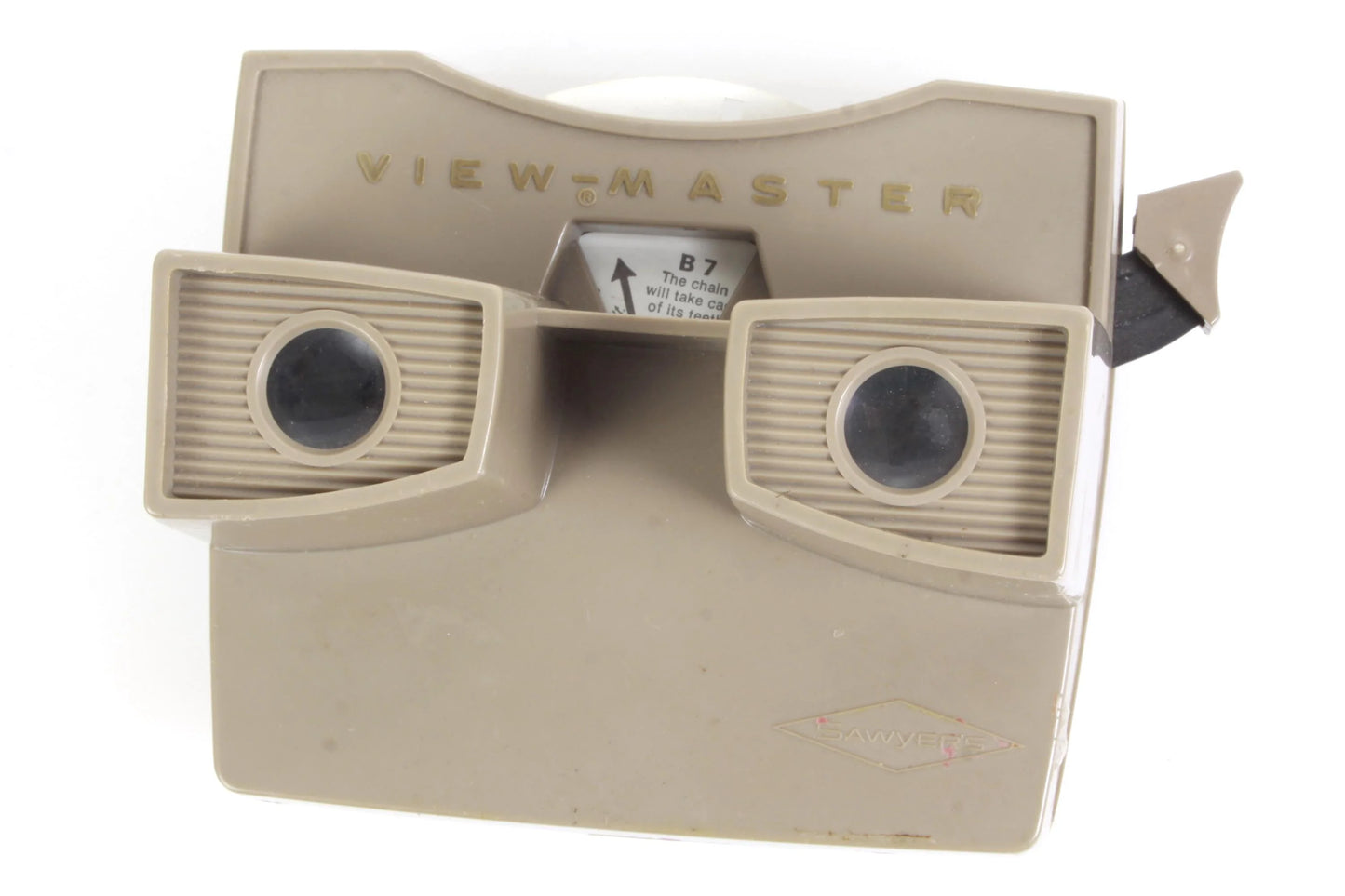 Vintage Belgian View-Master Visionneuse Sawyers 3D Eye Projector w/ Batman Reel