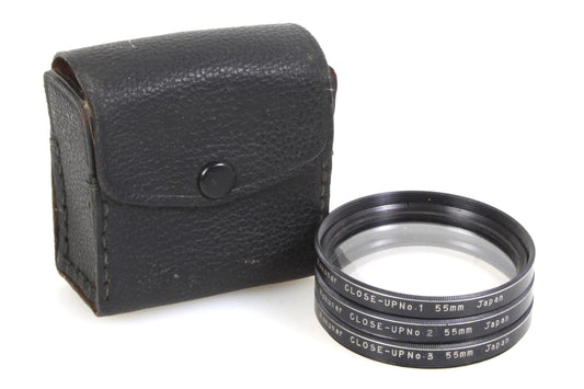 55mm Macro Close-Up Filter Set w/ Case
