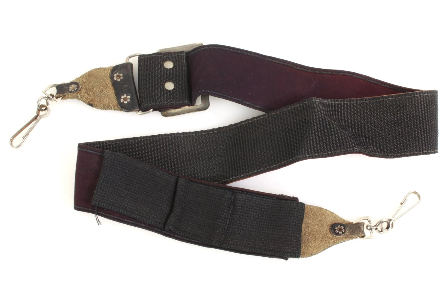Camera Strap 1970s Wide Black