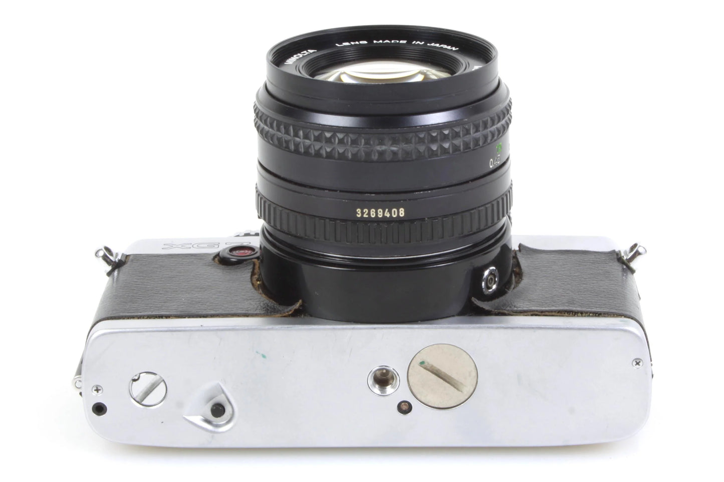 Minolta XG7 35mm Camera w/ 50mm 1.4 Rokkor Lens & Power Winder