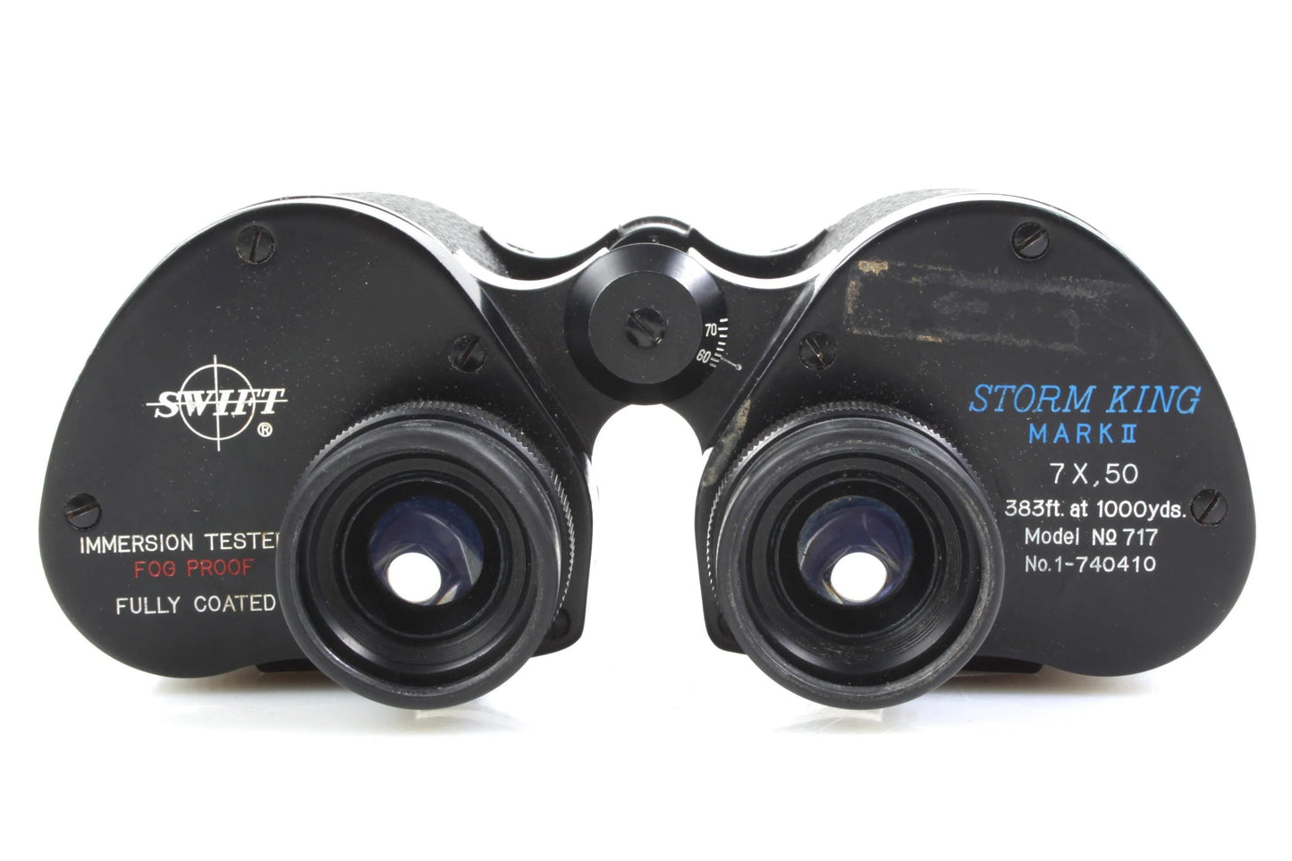 Vintage Swift Storm King Mark II 7x50 Model 717 Fog Proof Binoculars