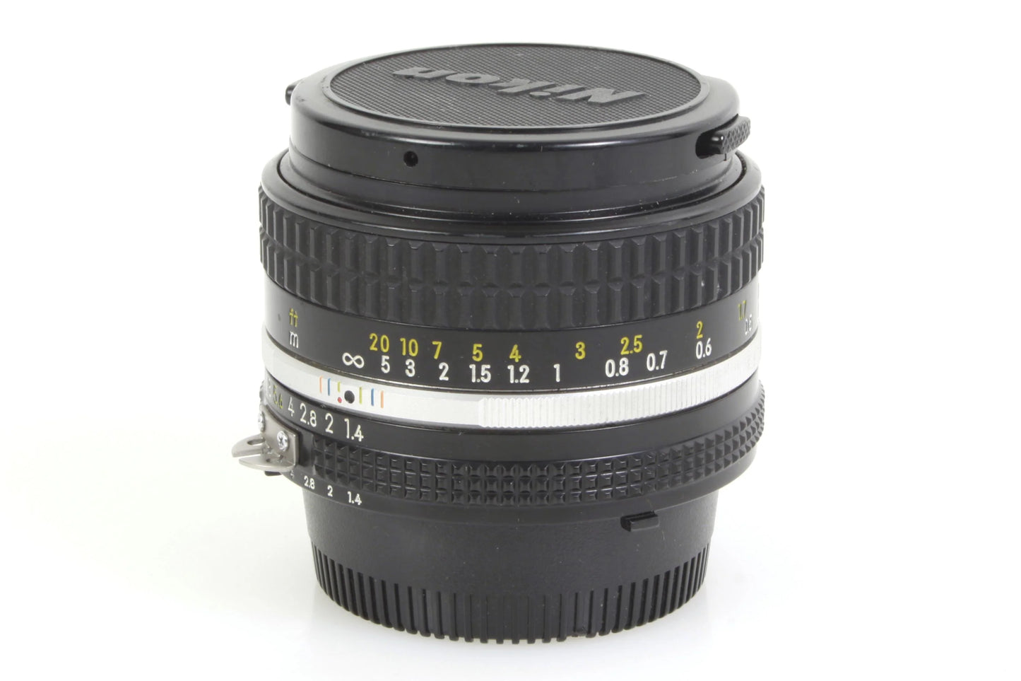 Nikon 50mm 1.4 Prime AI-S Lens w/ Caps