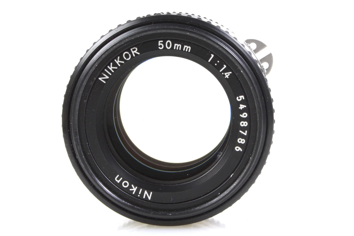 Nikon 50mm 1.4 Prime AI-S Lens w/ Caps