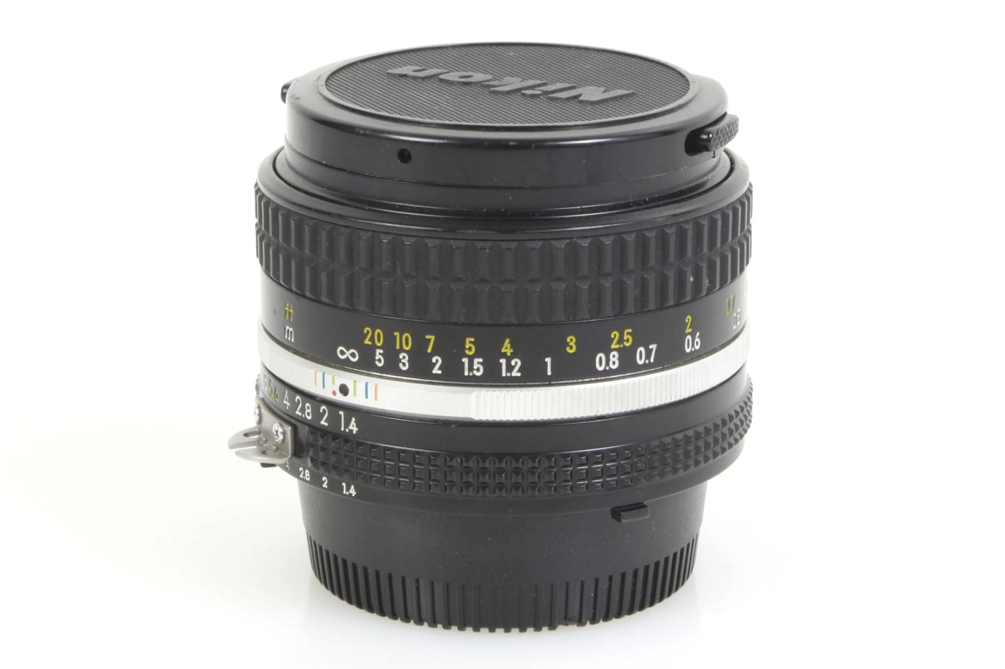 Nikon 50mm 1.4 Prime AI-S Lens w/ Caps