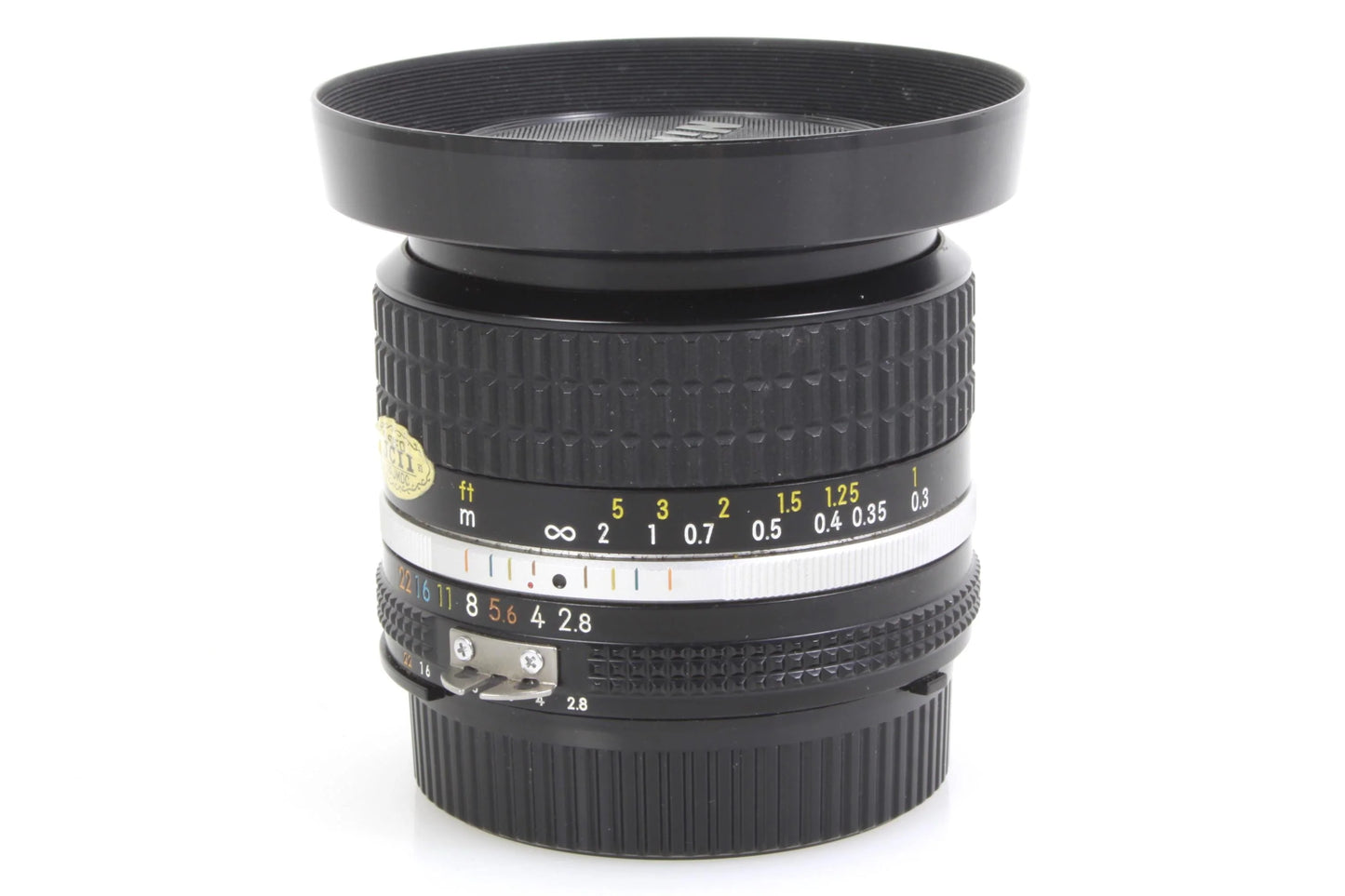 Nikon 24mm 2.8 Lens w/ Hood & Caps