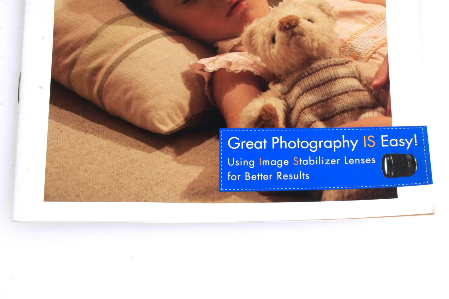 Canon Image Stabilization Lens and Macro Lens Guide Booklets
