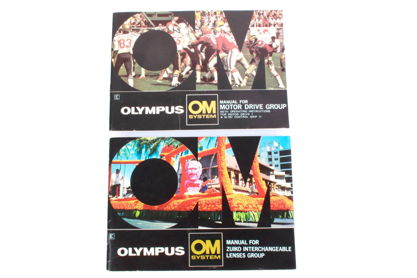 Olympus Manuals for Zuiko Lenses and Motor Drive Group