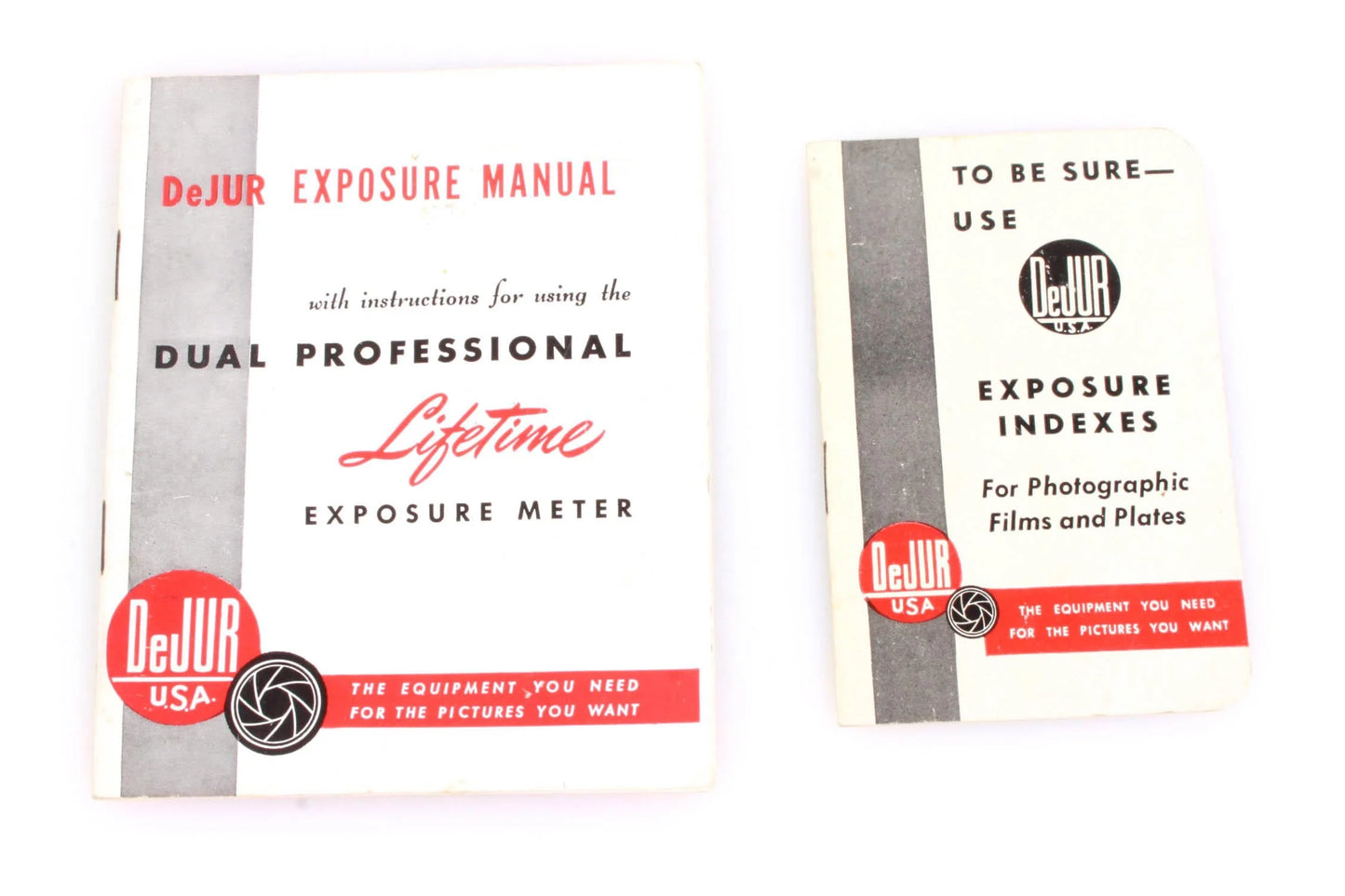 DeJUR Exposure Meter Manual and Index