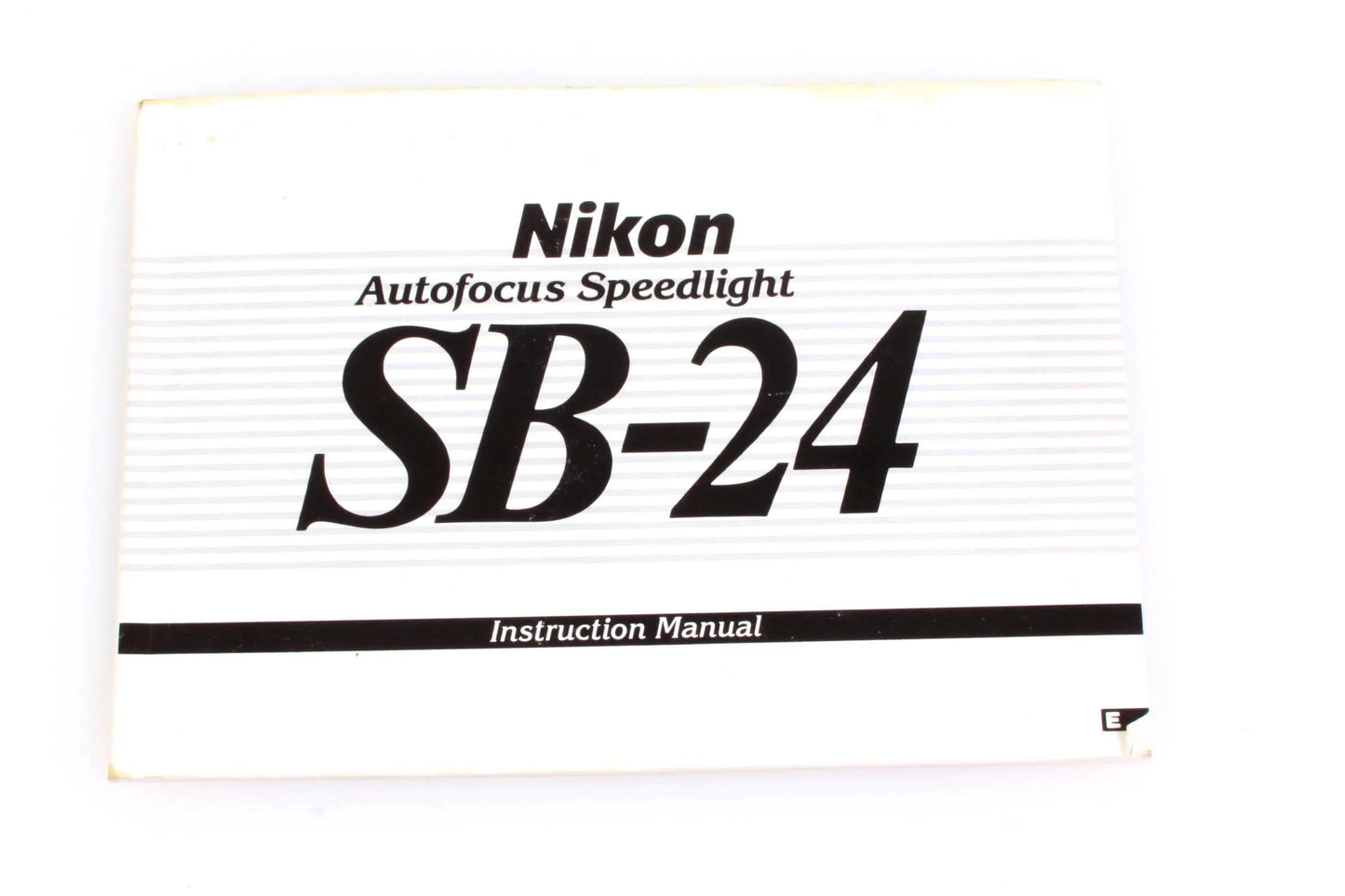 Nikon SB-24 Flash Manual