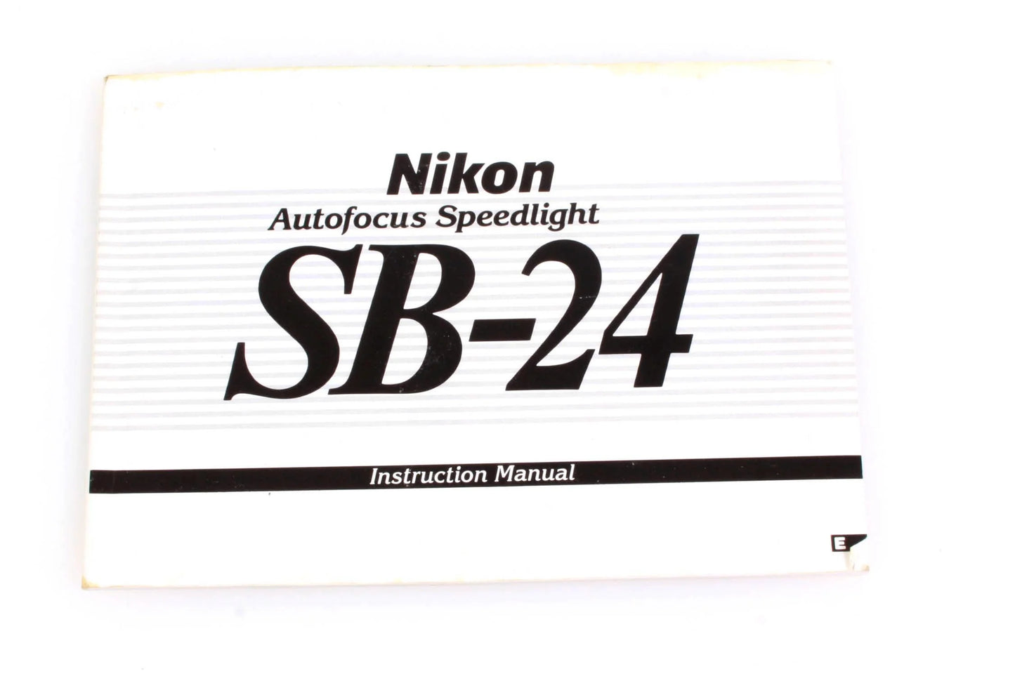 Nikon SB-24 Flash Manual