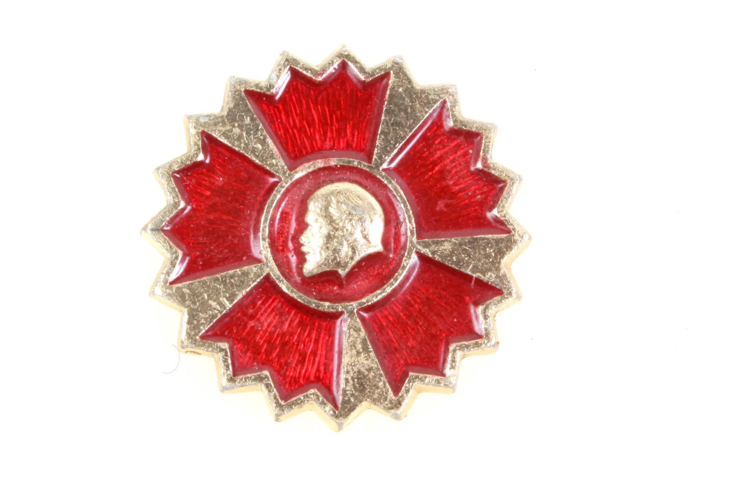 Red Lenin Pin