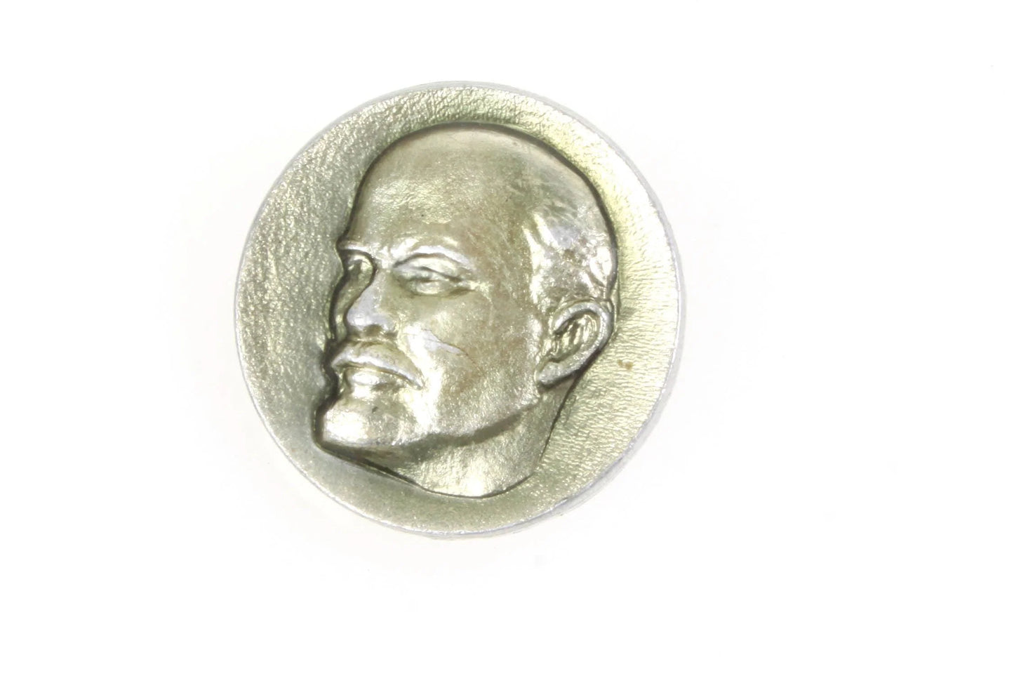 Small circular Lenin Pin