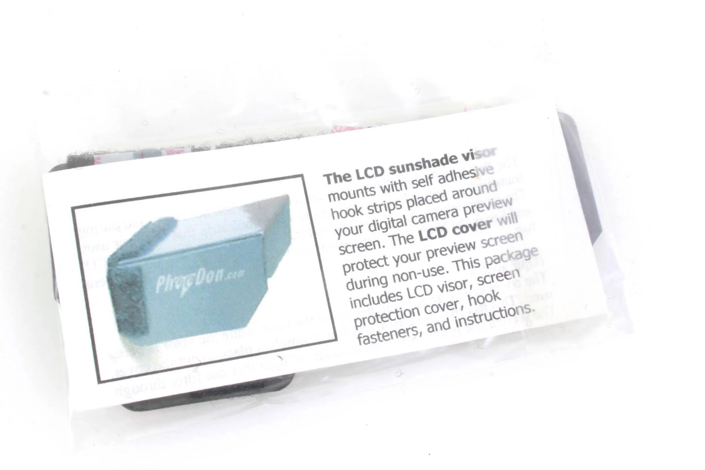 Camera LCD Sunshade Visor