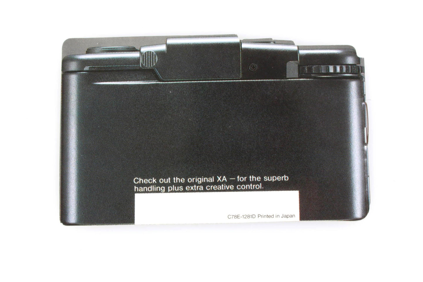 Olympus XA2 Brochure