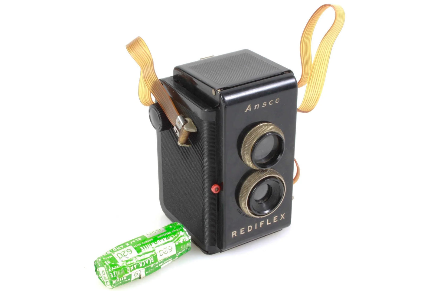 Ansco Rediflex Medium Format Twin Lens 620 Camera + Film