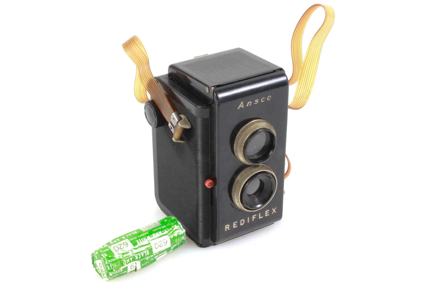 Ansco Rediflex Medium Format Twin Lens 620 Camera + Film