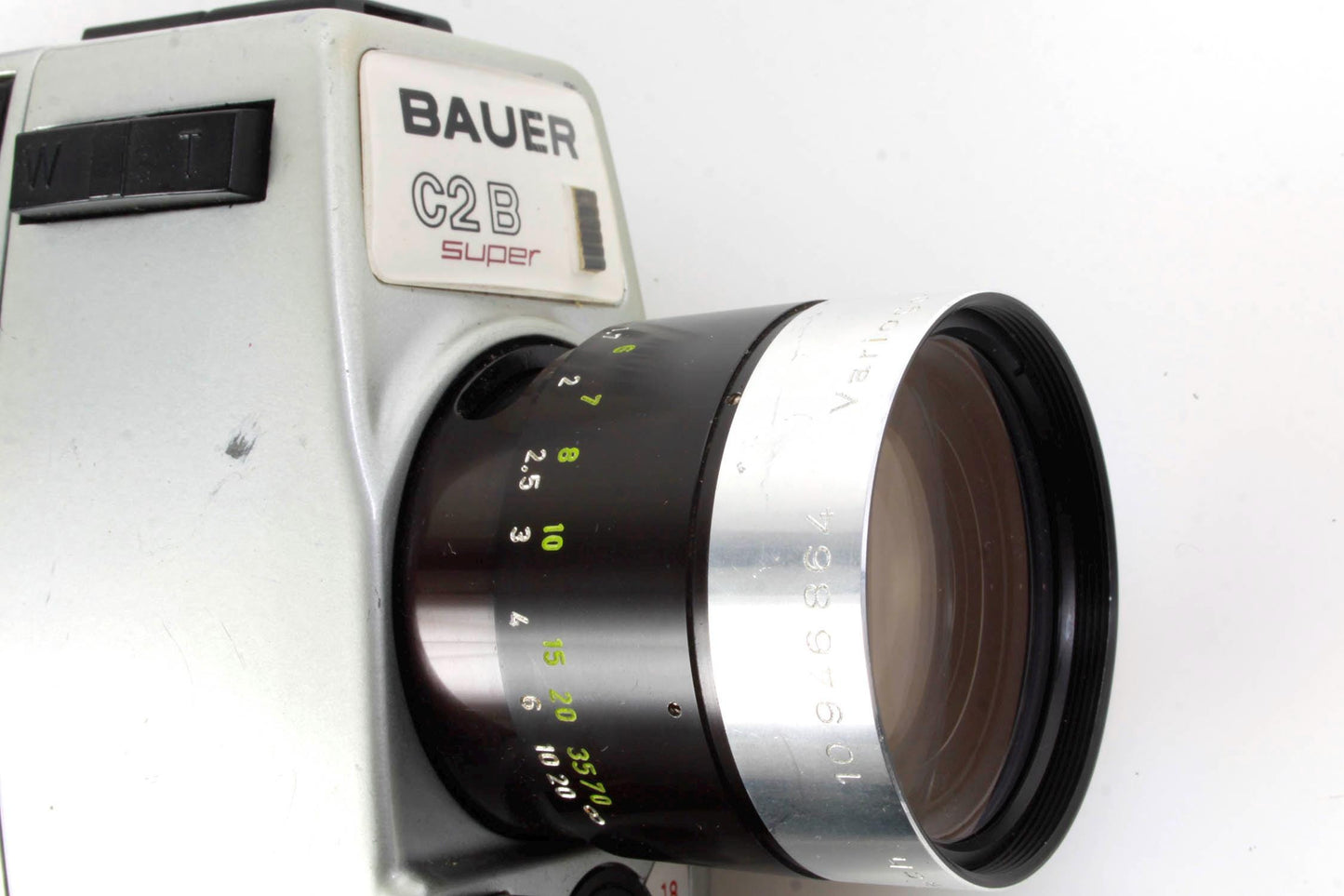 Vintage Bauer C2B Super Movie Camera with Original Case, AS IS
