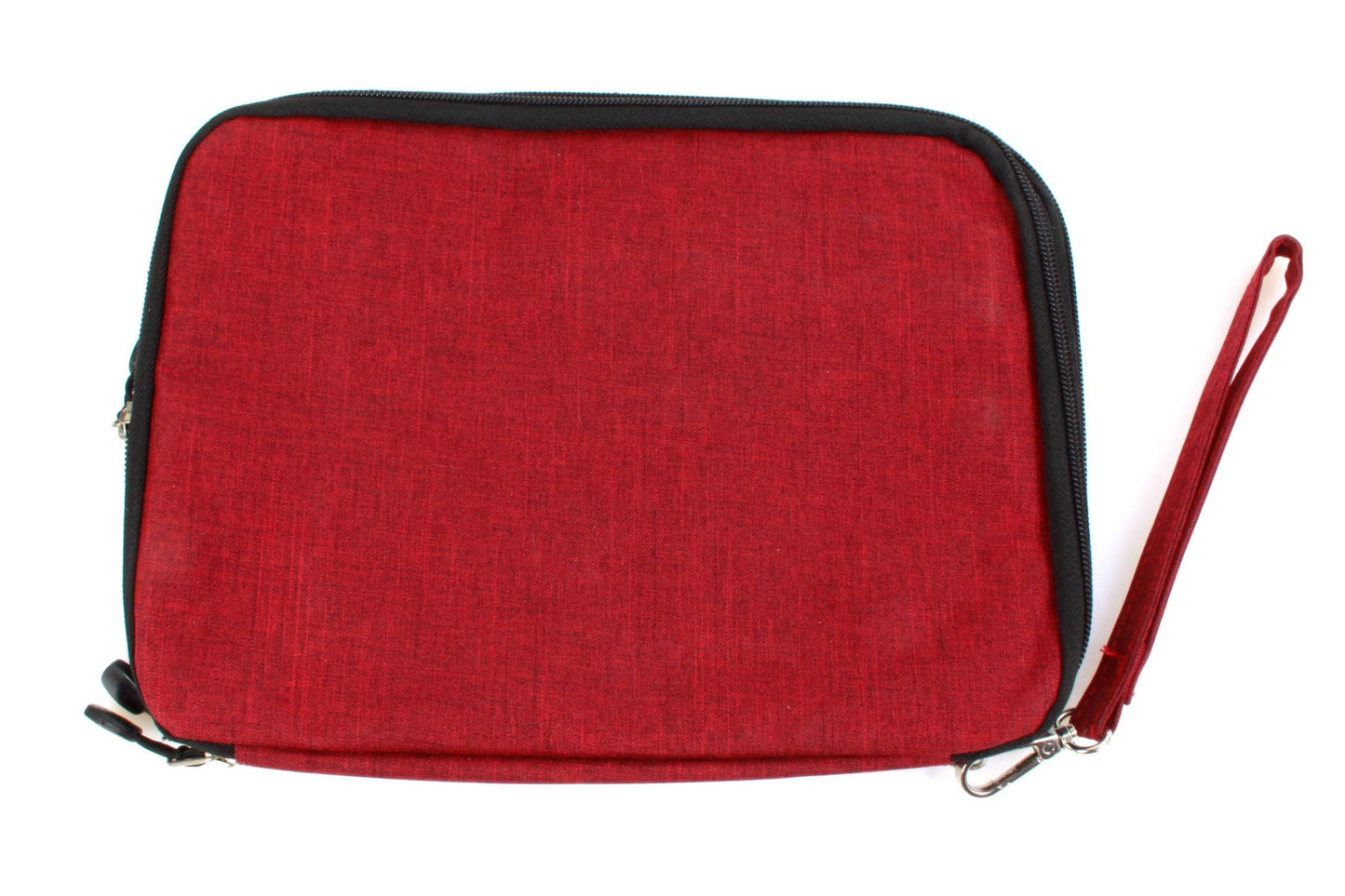 Vintage Maroon Electronics Bag
