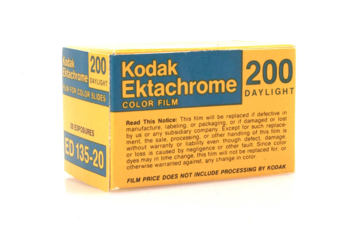 Expired Kodak Ektachrome 200 Slide Film