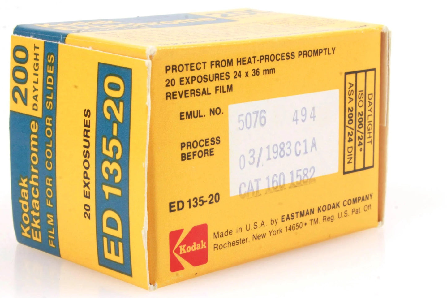 Expired Kodak Ektachrome 200 Slide Film