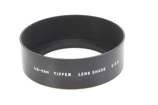 58mmTiffen Lens Shade Metal