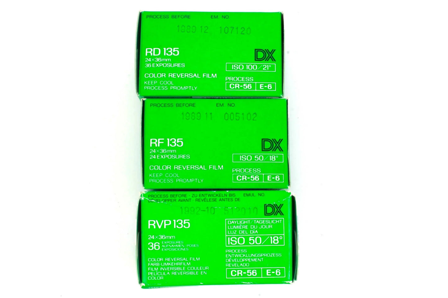 Fuji Velvia Fujichrome 100 & 50 ISO Expired
