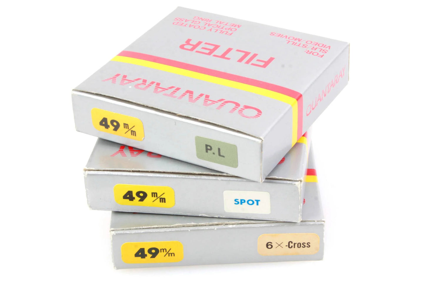 49mm Filters Set of 3 (PL, Star 6, and Spot)