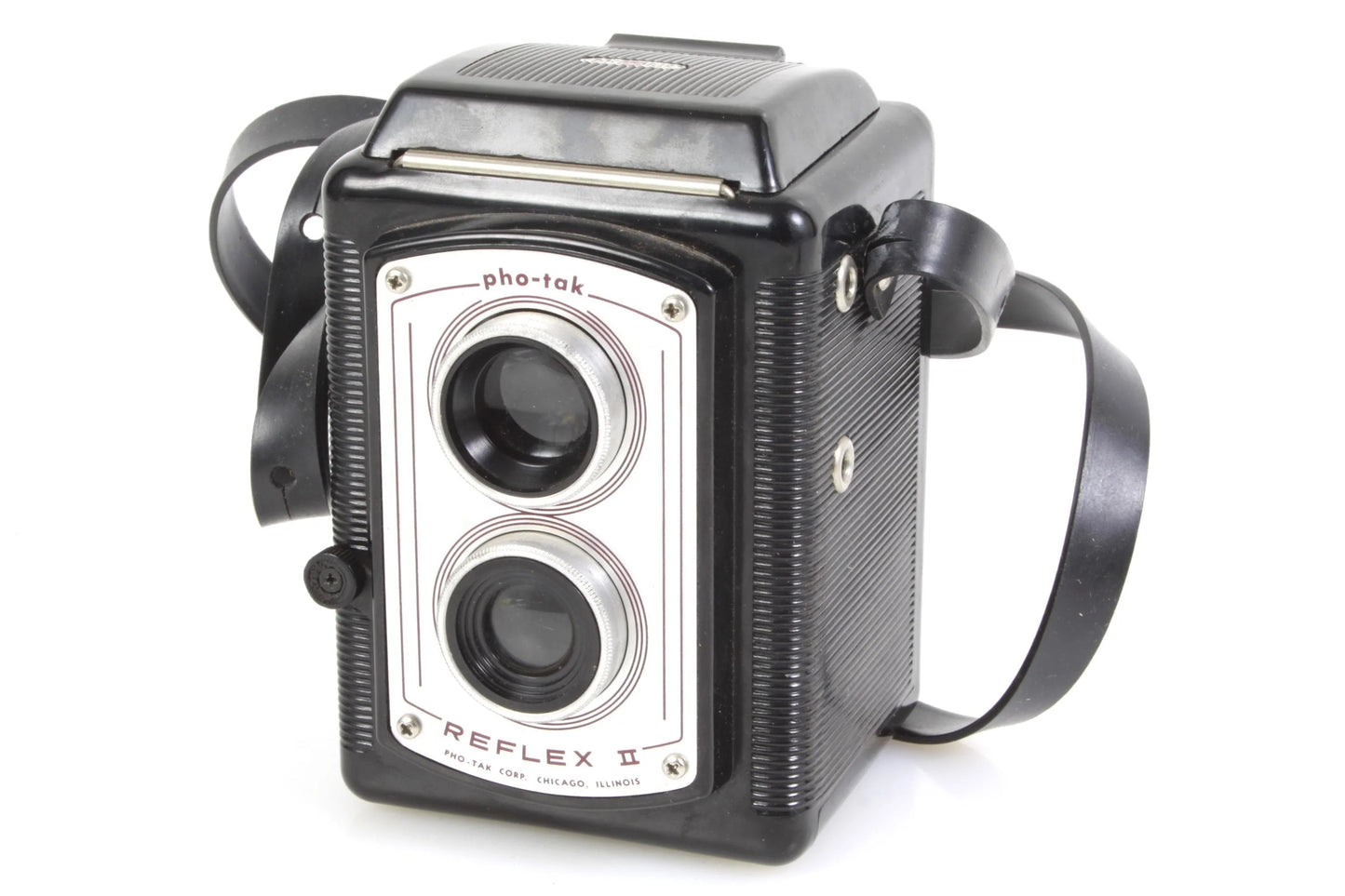 Twin Lens Camera w/ Flash, Shade, Adapter Ring & Filters