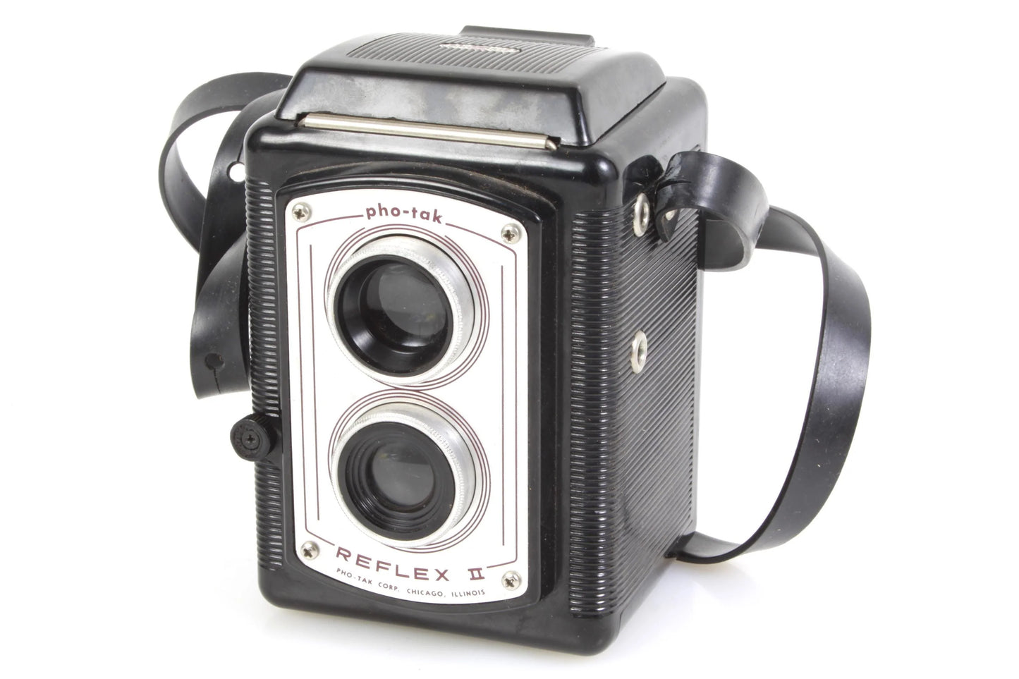 Twin Lens Camera w/ Flash, Shade, Adapter Ring & Filters