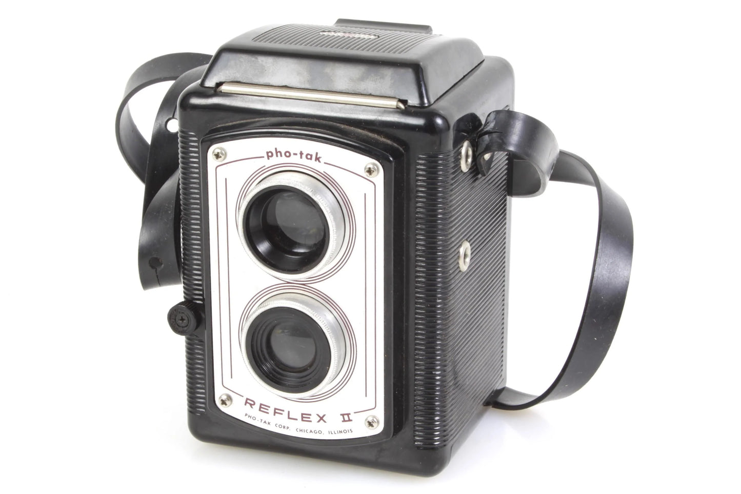 Twin Lens Camera w/ Flash, Shade, Adapter Ring & Filters