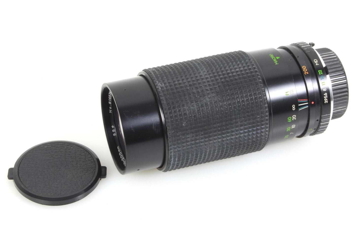 Telephoto Zoom Lens w/ Macro for Minolta MC Mount
