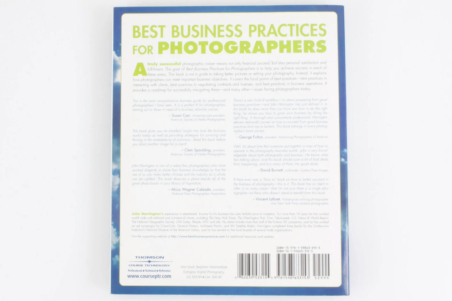 Best Business Practices for Photographers by John Harrington