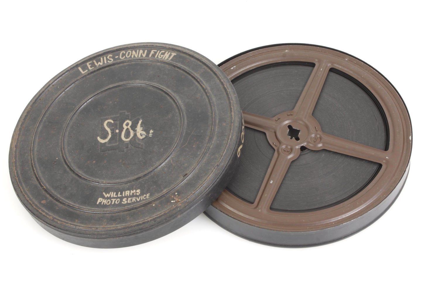 Vintage Billy Conn Vs Joe Louis 16mm Movie in Can
