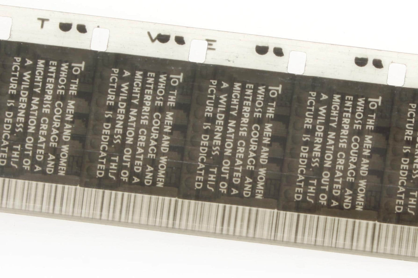 Movie Film Found Footage B&W 16mm in Can
