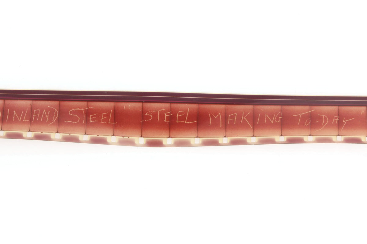 Inland Steel - Steel Making Today 16mm Movie in Case 1200ft