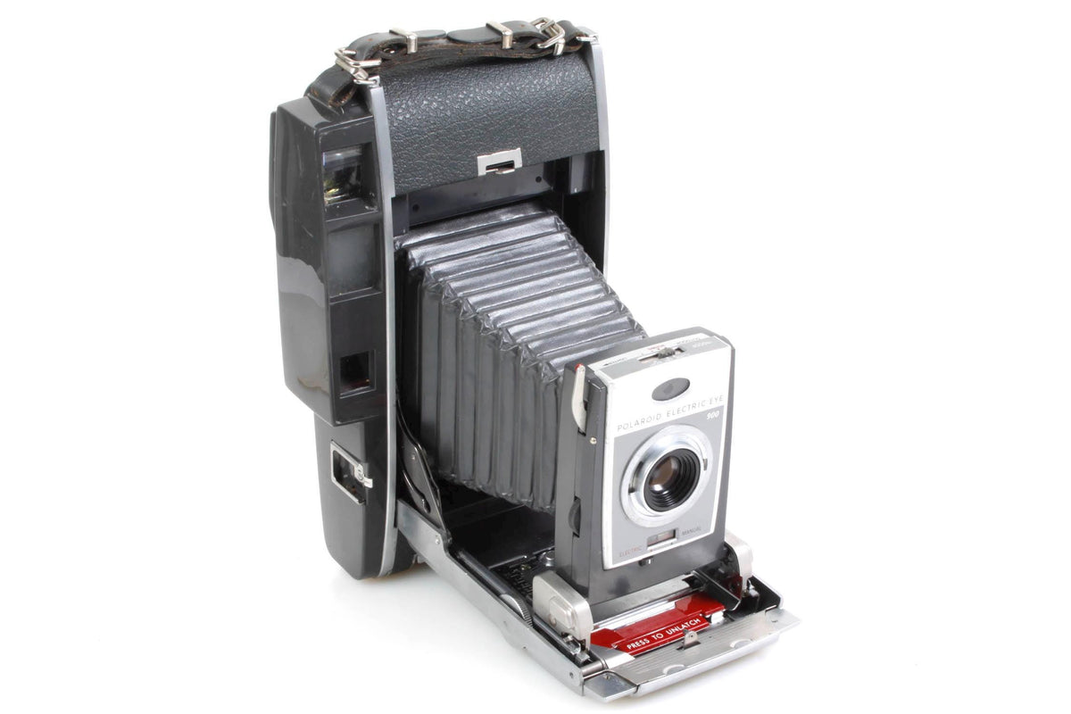 1963 Polaroid 900 Land Camera and Case with All Original Contents