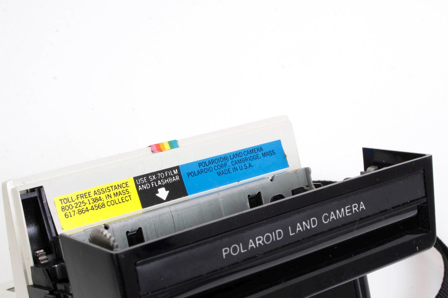 Polaroid SX70 Rainbow w/ film, Case, Manual