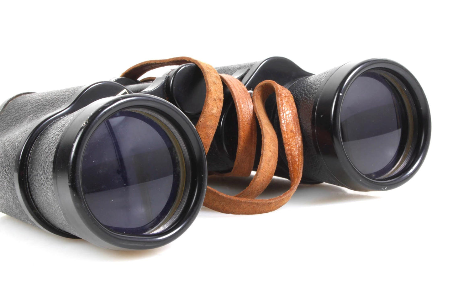 Vintage Power Guide Hilton 7X50mm Field 7.1 Coated Lens Binoculars Japan