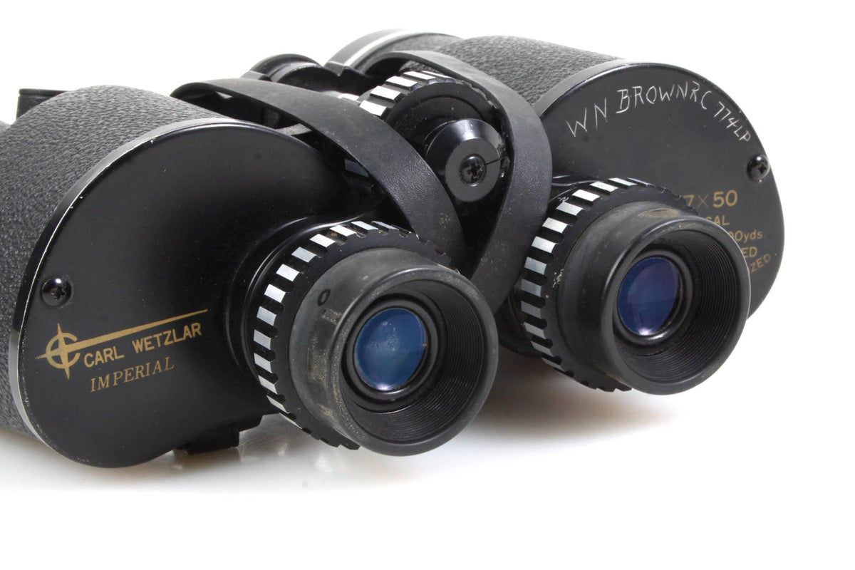 Carl Wetzlar Imperial 7X50 Binoculars w/ Case