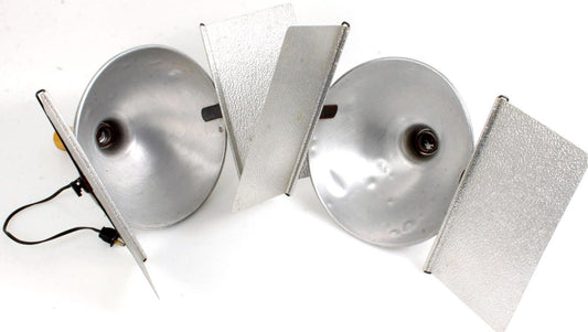 Studio Lights w/ Barndoors Set of 2
