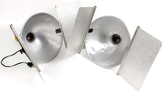 Studio Lights w/ Barndoors Set of 2
