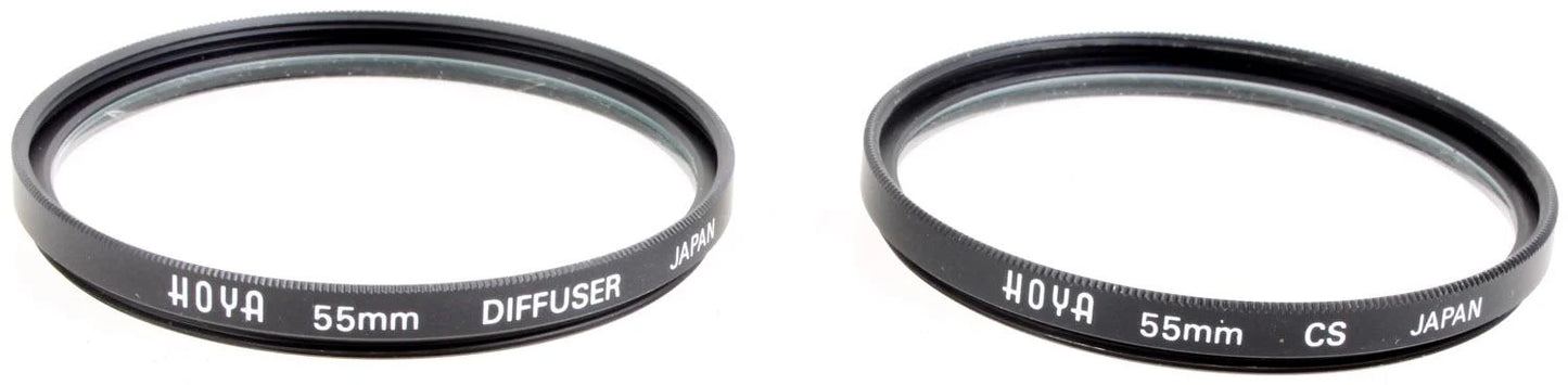 55mm Filters Special Effects Diffuser/ Soft Focus & Star Set of 2