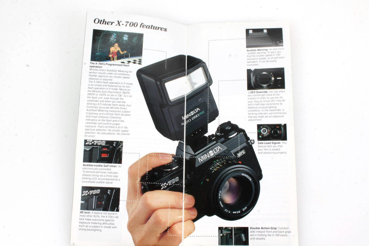 Minolta X700/X370 System + Lenses Guides